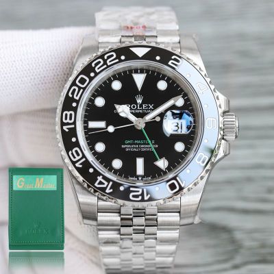 ROLEX GMT-Master II  904L Steel Automatic Movement Wrist Watch